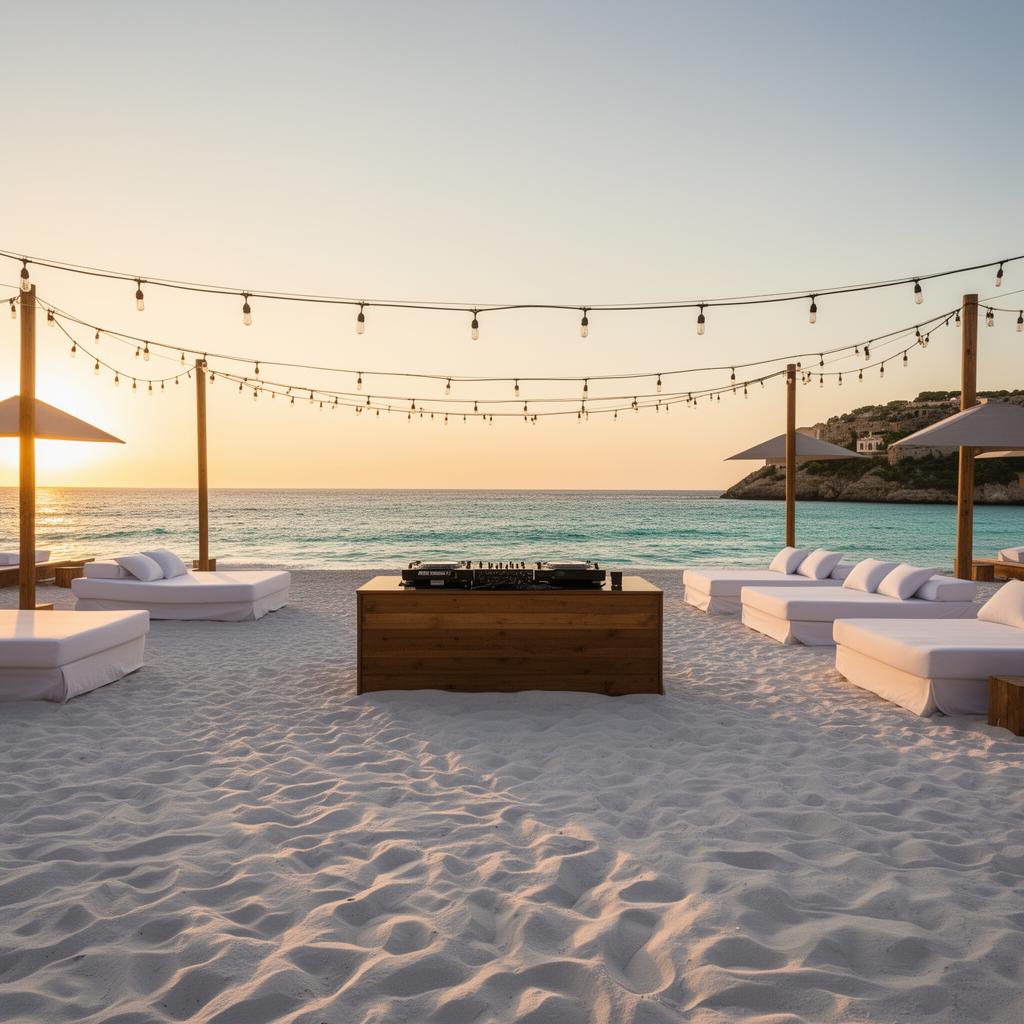 Dancing on the sand
